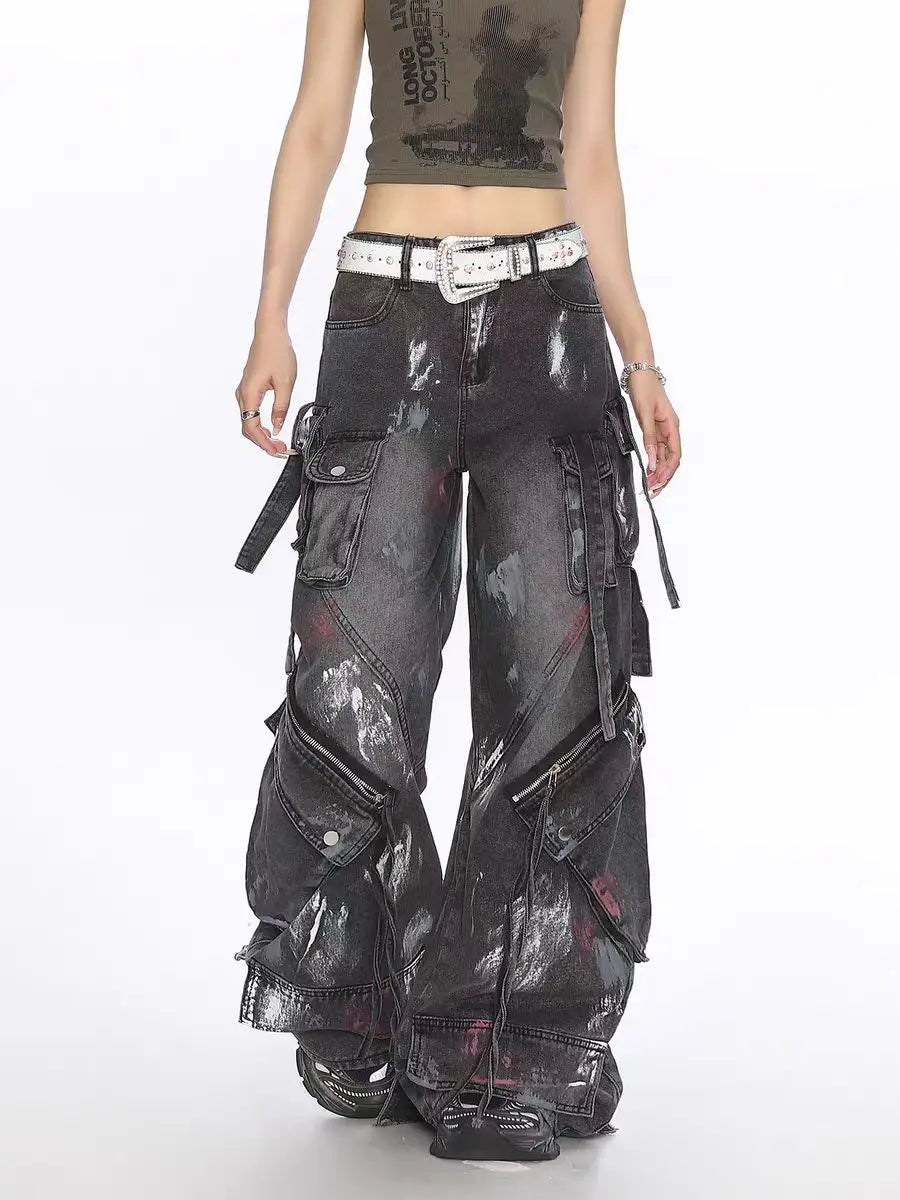GOTHIC MULTI POCKET- JEANS