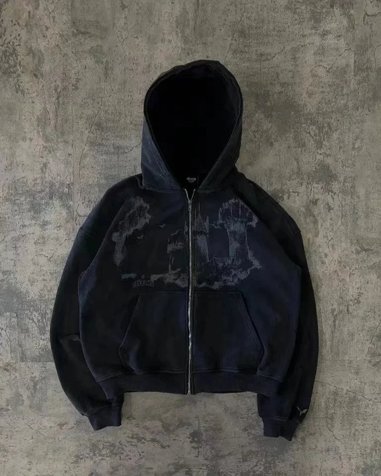 DARKS BLUE - HOODIE