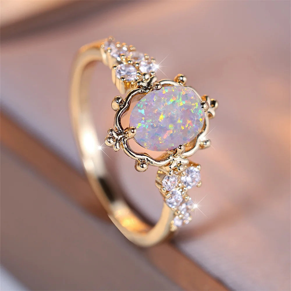 OVAL MIRROR - RING