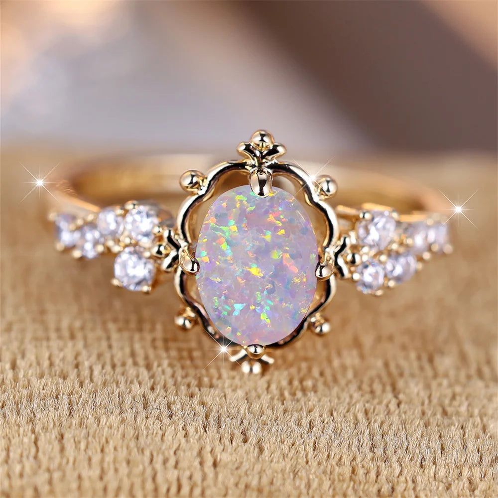 OVAL MIRROR - RING