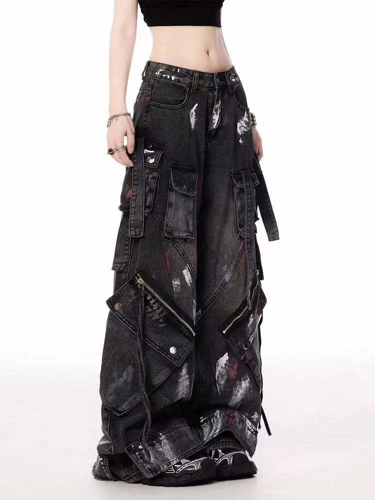 GOTHIC MULTI POCKET- JEANS