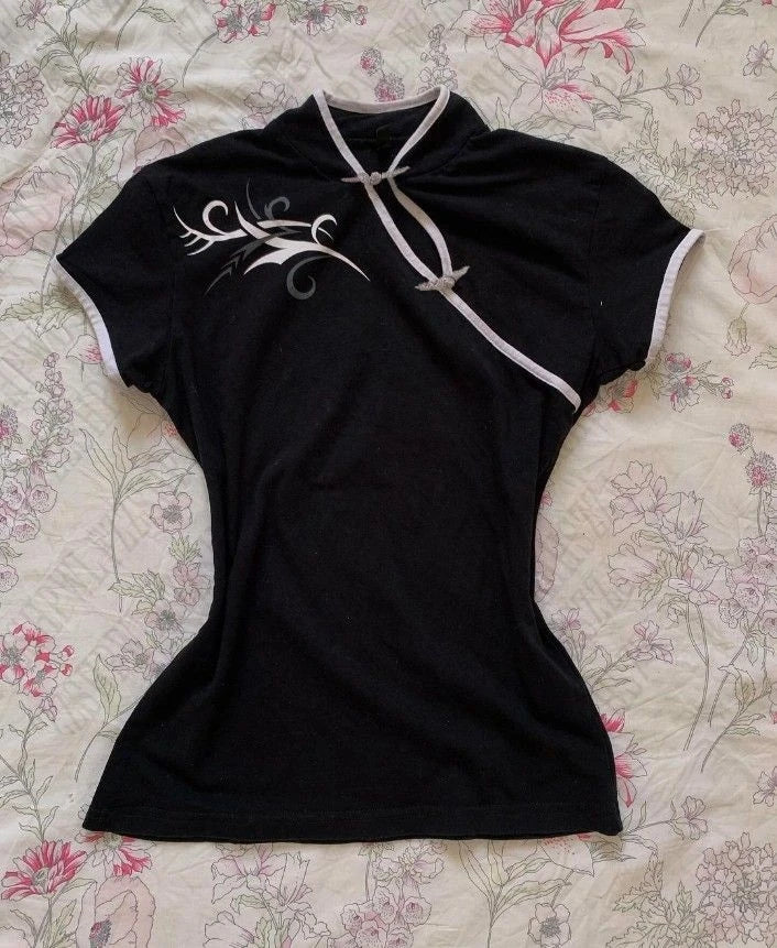 BABY TEE CHEONGSAM - SHIRTS