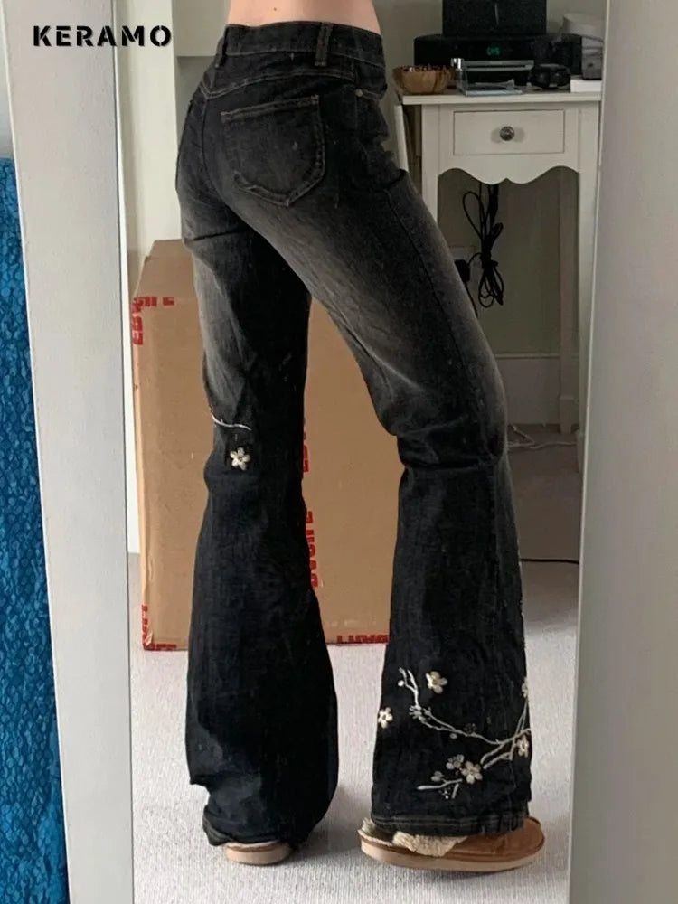 VINTAGE FORAL - JEANS