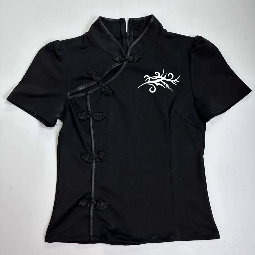 BABY TEE CHEONGSAM - SHIRTS